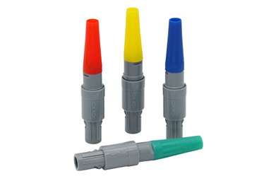 1P推拉自锁护套型插头（可尾部注塑包胶）